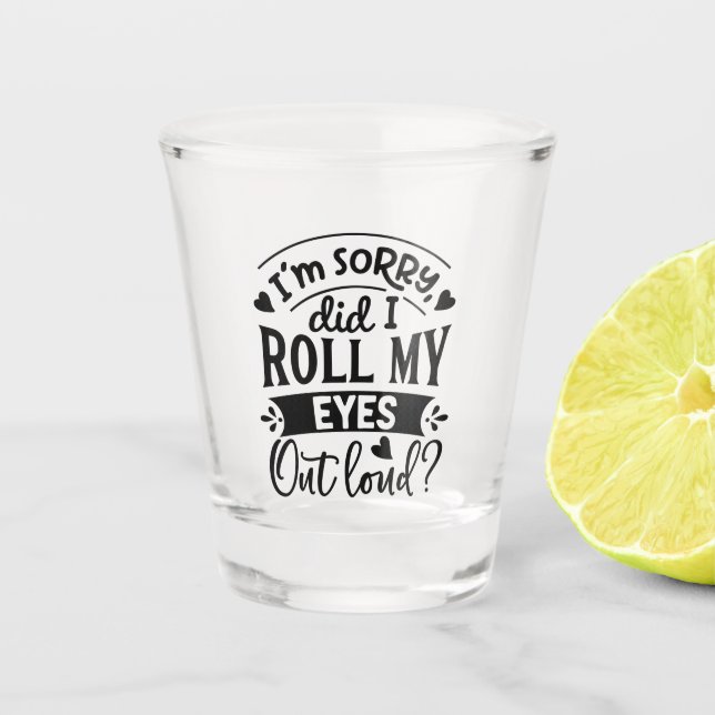Copo De Shot Sassy Whiskey Shot Glass (Frente)