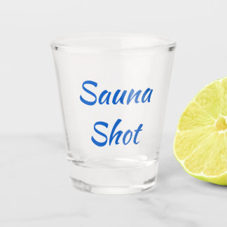 Copo De Shot Sauna Shot SISU - Vidro Finlandês para Captura (Co
