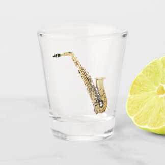 Copo De Shot Saxophone Shot Glass