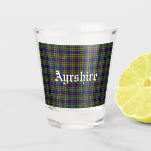 Copo De Shot Scotland Ayrshire District Tartan