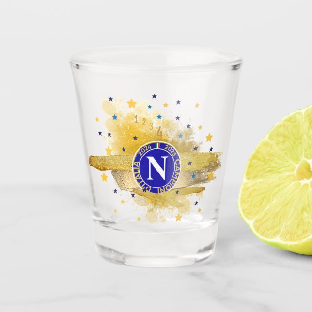 COPO DE SHOT SCUDETTO NAPOLI 2025 (Frente)