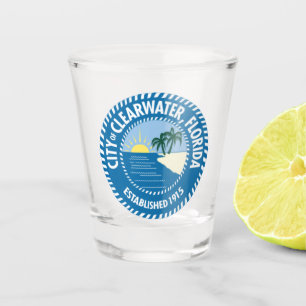 Copo De Shot Selo de Clearwater, Flórida
