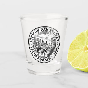 Copo De Shot Selo de Pawtucket, Rhode Island