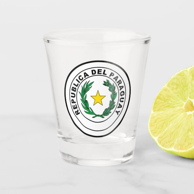 Copo De Shot Selo do Paraguai (Frente)