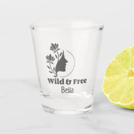 Copo De Shot Selvagem e Livre - Solteiro de Divórcio Personaliz