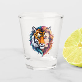 Copo De Shot Selvagem Interior – Deusa do Espírito do Tigre.