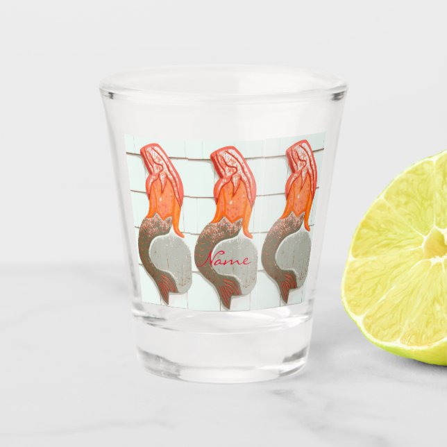 Copo De Shot sereia sentada Thunder_Cove (Frente)