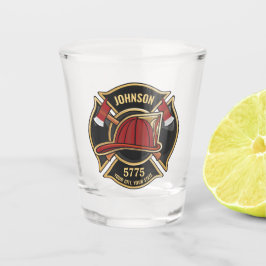 Copo De Shot Serviço de Emergência contra Fogo de Bombeiros - E