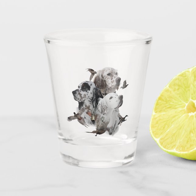 Copo De Shot Setores Ingleses (Frente)