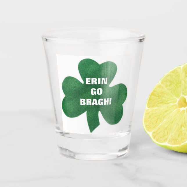 COPO DE SHOT SHAMROCK ERIN VÁ BRAGH! (Frente)