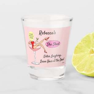 Copo De Shot She Shed Shot Glass