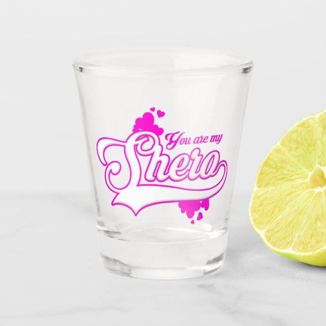 Copo De Shot SHERO Shot Glass (Frente)