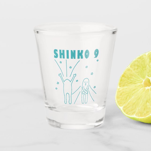 Copo De Shot "Shinko 9" Respiração Profunda (Frente)