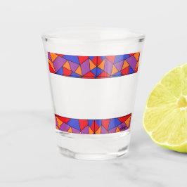 Copo De Shot Shot Glass : Abstract Design