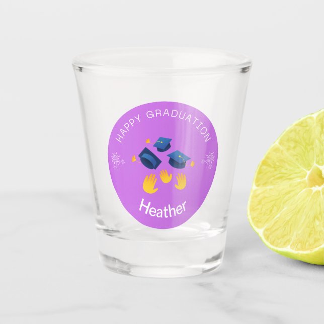 Copo De Shot Shot Glass - Nome Personalizar Personalizar Format (Frente)