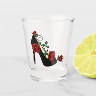 Copo De Shot Shot Glass - Stiletto Rosa