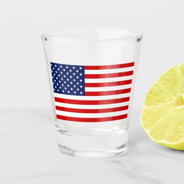 Copo De Shot Shot glass USA (Frente)