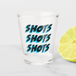 Copo De Shot Shots Shots Blue