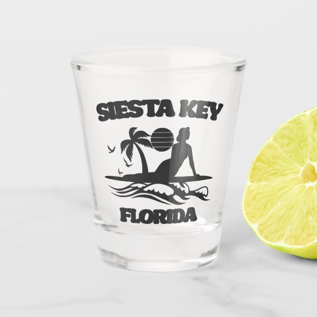 Copo De Shot Siesta Key Florida (Frente)