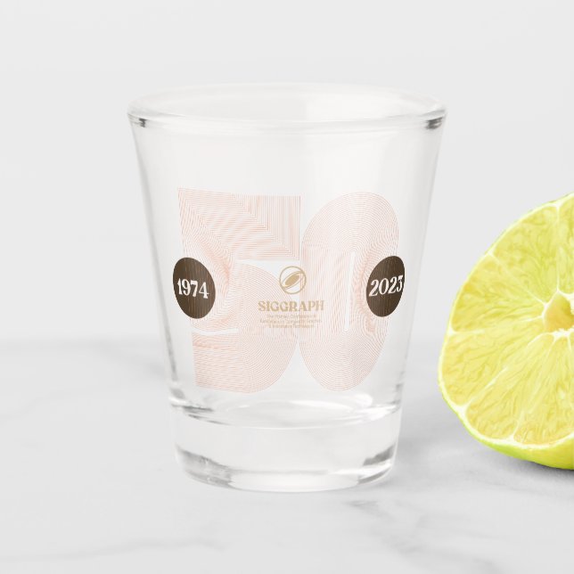 Copo De Shot SIGGRAPH 2023 Shot Glass (Frente)