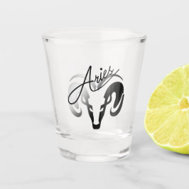 Copo De Shot Silver Aria o Ram Zodiac