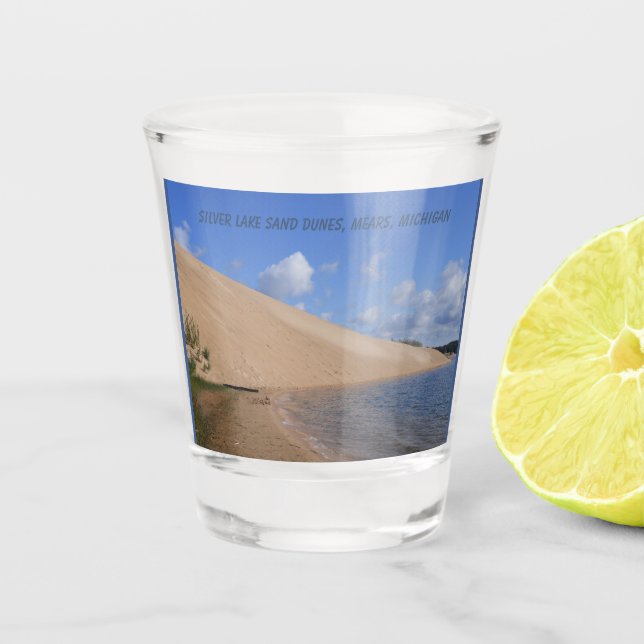 Copo De Shot Silver Lake Sand Dunes, Mears, Michigan (Frente)