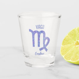 Copo De Shot Símbolo de Astrologia de Virgem Cuta Personalizado