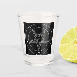 Copo De Shot Símbolo de Baphomet