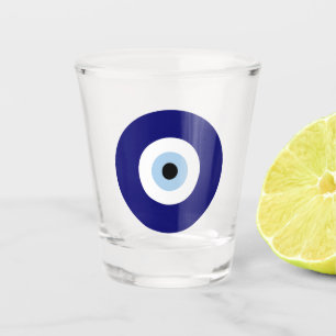 Copo De Shot Símbolo de Boa sorte e Proteção para Olhos Mau Azu