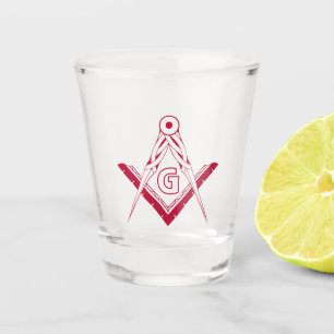Copo De Shot Símbolo de maçonaria