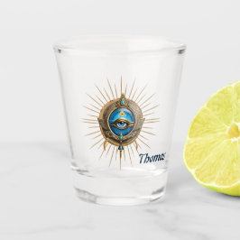 Copo De Shot Símbolo do olho do Egito,