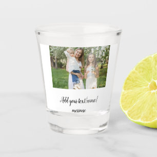 Copo De Shot simples e mínimo adicionar o texto do nome da col