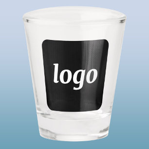 Copo De Shot Simples Logotipo Promocional Marcas Empresariais