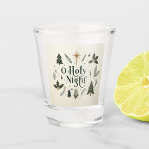 Copo De Shot Simples Natal O Santa Noite