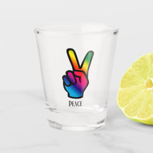 Copo De Shot Sinal de paz