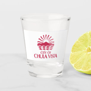 Copo De Shot Sinalizador da cidade do Vista Chula
