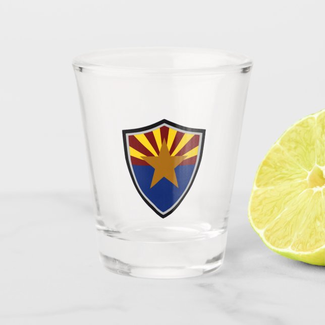 Copo De Shot sinalizador de arizona (Frente)