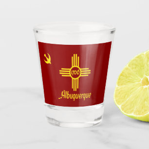 Copo De Shot Sinalizador de cidade albuquerque