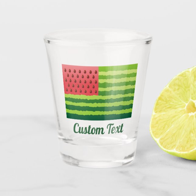 Copo De Shot Sinalizador de Melancia (Frente)