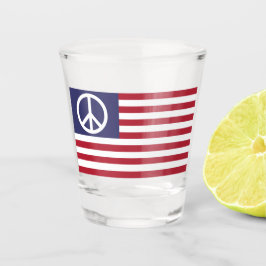 Copo De Shot Sinalizador de Paz dos Estados Unidos