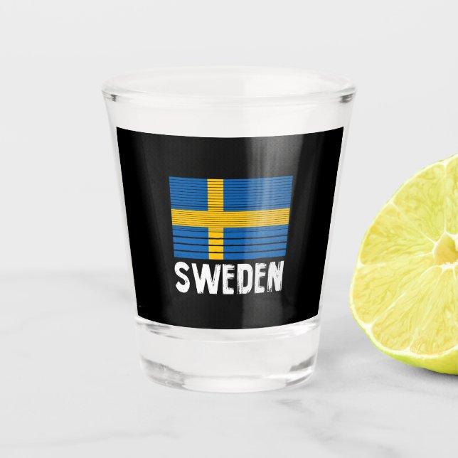 Copo De Shot Sinalizador de suecia (Frente)