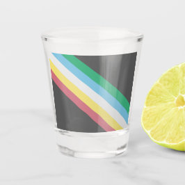 Copo De Shot Sinalizador do Orgulho de Deficiência
