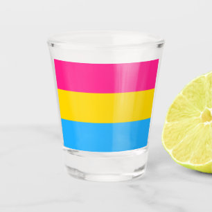 Copo De Shot Sinalizador do Orgulho Pansexual LGBTQ
