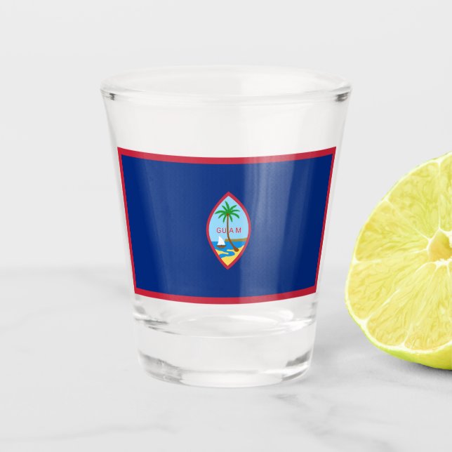 Copo De Shot Sinalizador Guam (Frente)