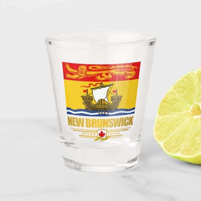 Copo De Shot Sinalizador New Brunswick (Frente)