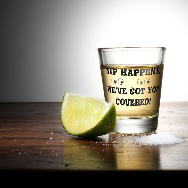 Copo De Shot Sip Acontece Vidro Com Shot (Criador carregado)