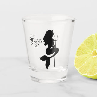 Copo De Shot Sirens do logotipo de Sin v2 Shot Glass