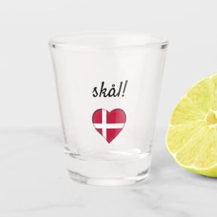 Copo De Shot skål (torrada dinamarquesa)