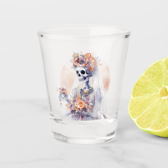 Copo De Shot Skeleton Shot Glass (Frente)