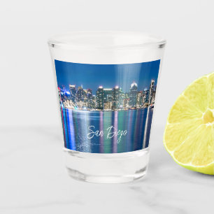 Copo De Shot Skyline da Cidade de San Diego
